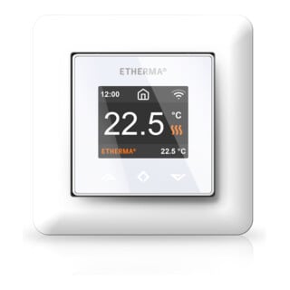 etherma Smart-Thermostat eTOUCH-PRO-1-W Wi-Fi 5-40°C 16A