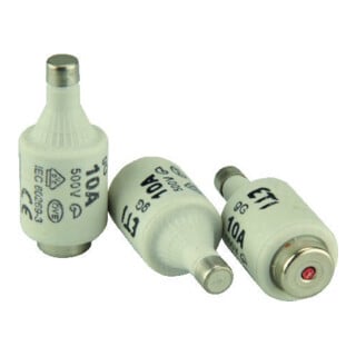 ETI Diazed Sicherungspatrone DII 500V 20A E27 Pack a 5 Stück