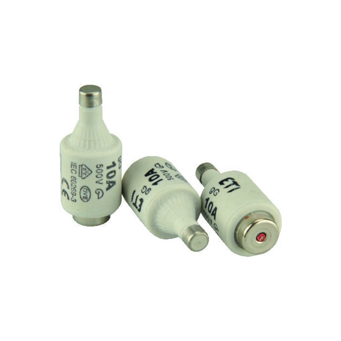 ETI Diazed Sicherungspatrone DII 500V 25A E27 Pack a 5 Stück