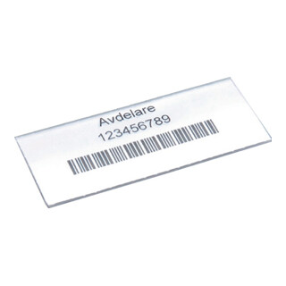 Etikett transp.f.Regalkasten 100 St./Btl.