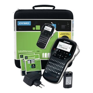 Étiqueteuse Label MANAGER 280 l. de la bande d'écriture 6, 9, 12 mm appareil de