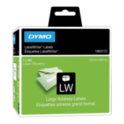 Étiquette approprié pour DYMO LabelWriter blanc l.36xL89mm 2x260pces/RL DYMO