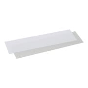 Étiquette blanc avec film adapté à boîtes de rangement ouv. 3, 4