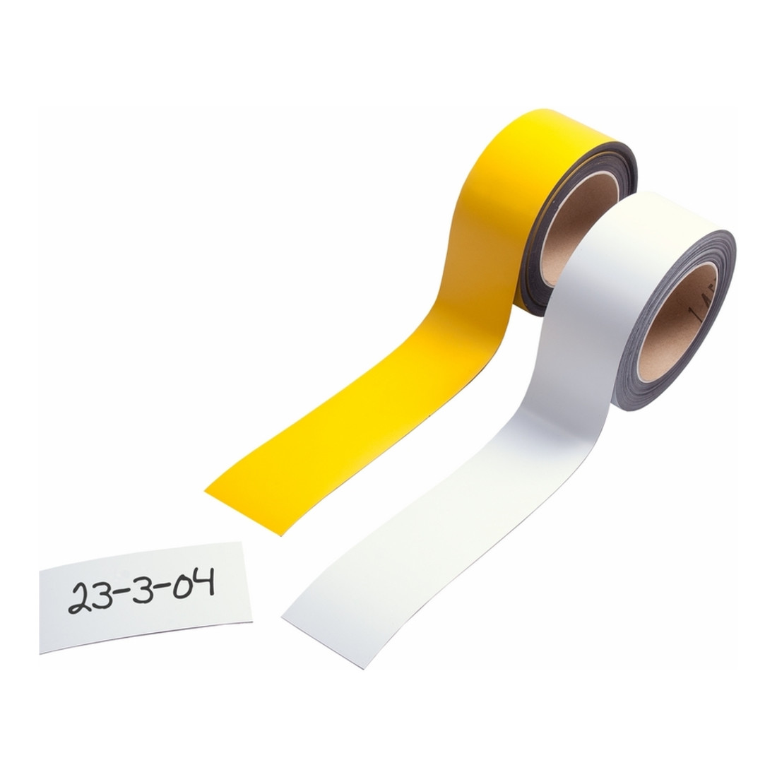 Etiquette magnétique Eichner 0,85 mm Couleur : blanc 10 mm