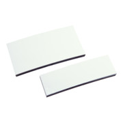 Etiquette magnétique Eichner 0,85 mm Couleur : blanc 20 x 75 mm-4