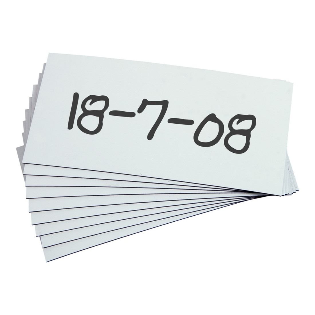 Etiquette magnétique Eichner 0,85 mm Couleur : blanc 50 x 100 mm