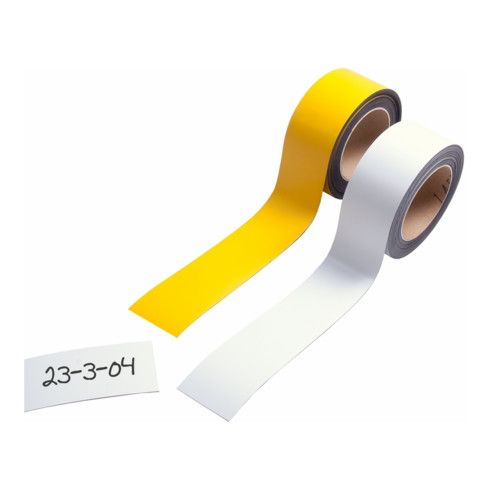 Etiquette magnétique Eichner 0,85 mm Couleur : jaune 10 mm