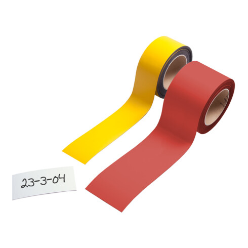 Etiquette magnétique Eichner 0,85 mm Couleur : jaune 20 mm