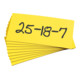 Etiquette magnétique Eichner 0,85 mm Couleur : jaune 60 mm-5
