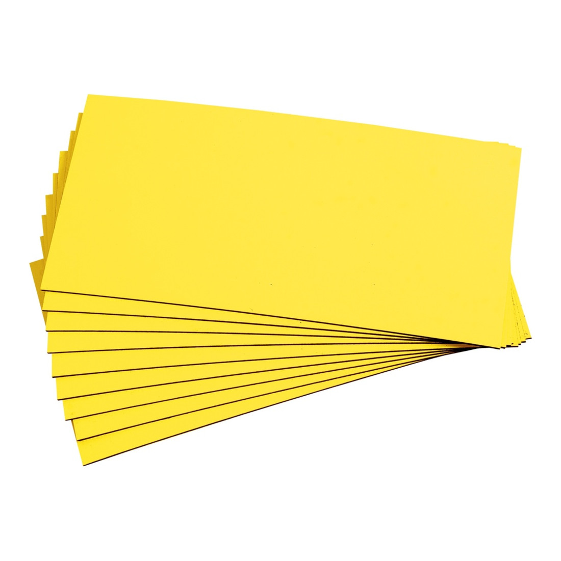 Etiquette magnétique Eichner 0,85 mm Couleur : jaune 60 mm