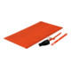 Étiquettes en boucle Eichner en Tyvek Orange-3