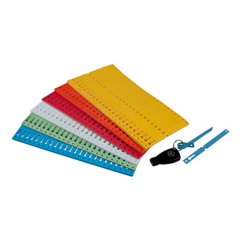 Étiquettes en boucle Eichner en Tyvek Vert