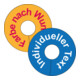 Etiquettes PVC Eichner FREIGABE, fond vert, r