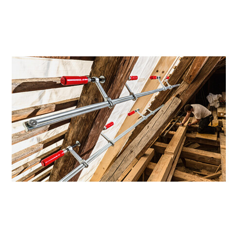 Étrier coulissant Bessey SLV (poignée à bois)
