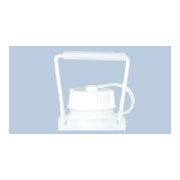 Etrier de transport Hünersdorff pour ballon 5+10+25l blanc, type 50/405 en métal avec tube PE