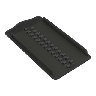 Étui à roulettes Wera pour jusqu'à 25 tournevis Kraftform Micro, vide, 235 x 115 mm
