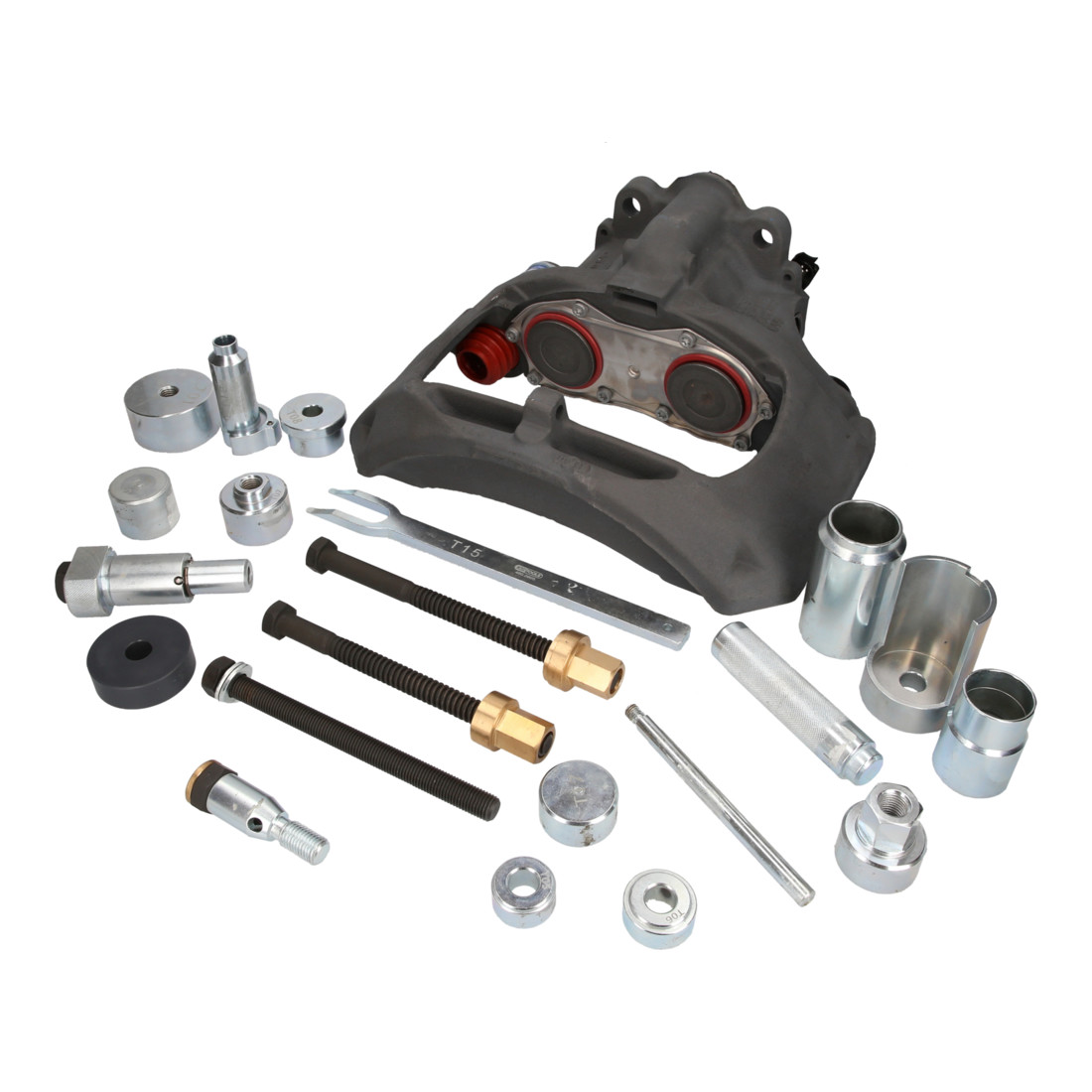 Étui de réparation d'étriers de frein KS Tools, 24 pcs.