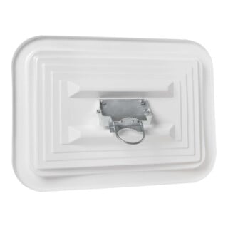 EUCRYL ECO Rétroviseur de circulation 600 × 800 mm acrylique distance max. 10 m support intérieur