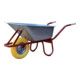 Eurocar Brouette roue pleine 400/100 mm 100 l-1