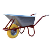 Eurocar Brouette roue pleine 400/100 mm 100 l