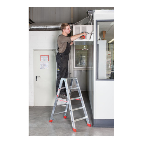 Euroline Alu-Stufenstehleiter Nr. 30577