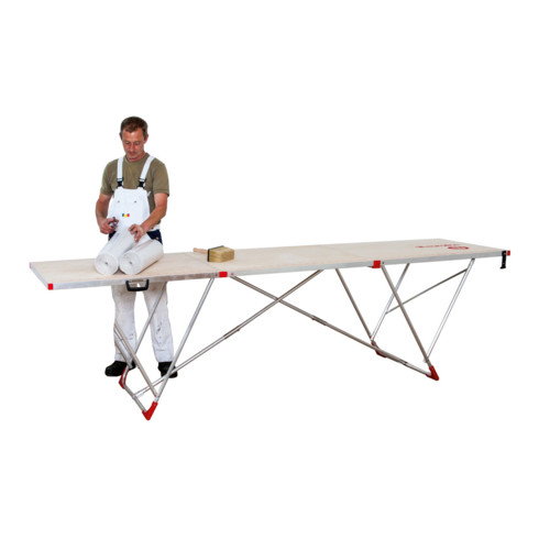 Euroline eurotap Alu-Tapeziertisch Nr. 810 3,0 x 0,8 m