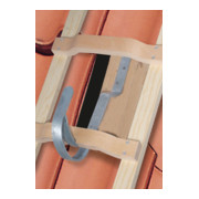 Euroline Dachdecker-Auflegeleiter Holz 10 Sprossen-3