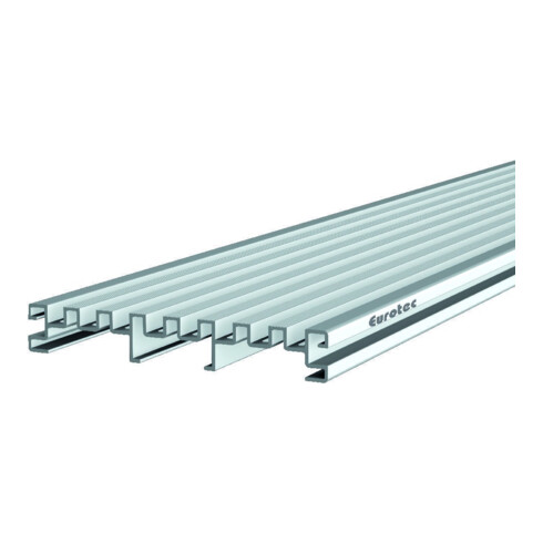 Eurotec Grille de drainage en alu DrainTec 21 x 140 x 4000 mm