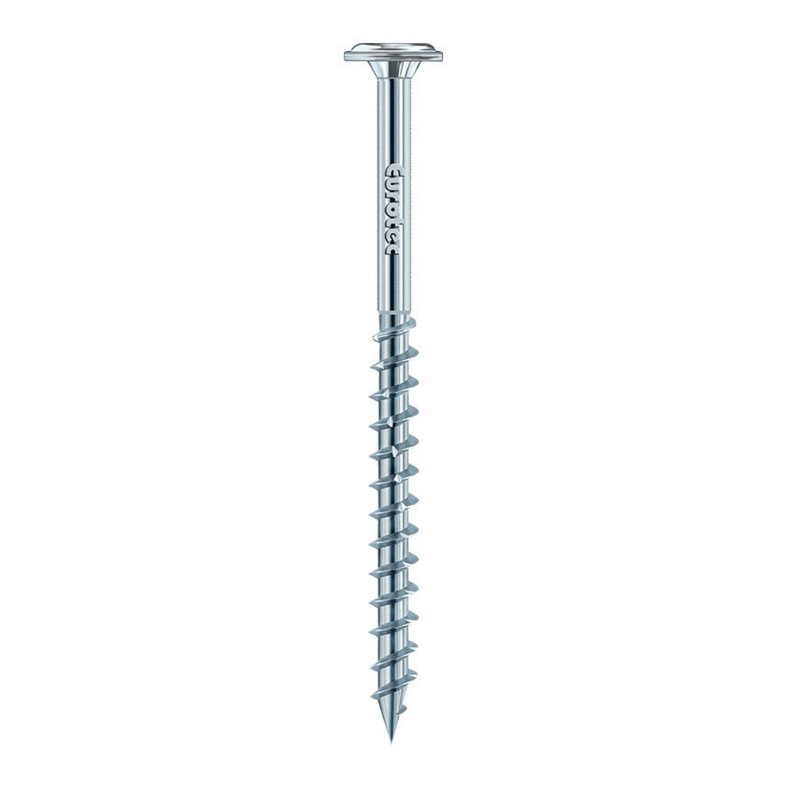 Eurotec Paneltwistec Tête plate VA A2 TX40 8,0x140 mm Acier inoxydable