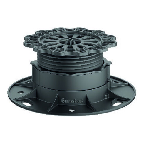 Eurotec Pied réglable PRO H d'installation : 70-117 mm