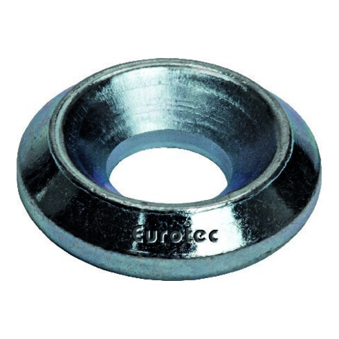 Eurotec Rosace rondelle fraisée bleu, diamètre 6,0