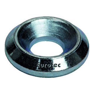 Eurotec Rosette Senkscheibe blau, Durchmesser 5,0