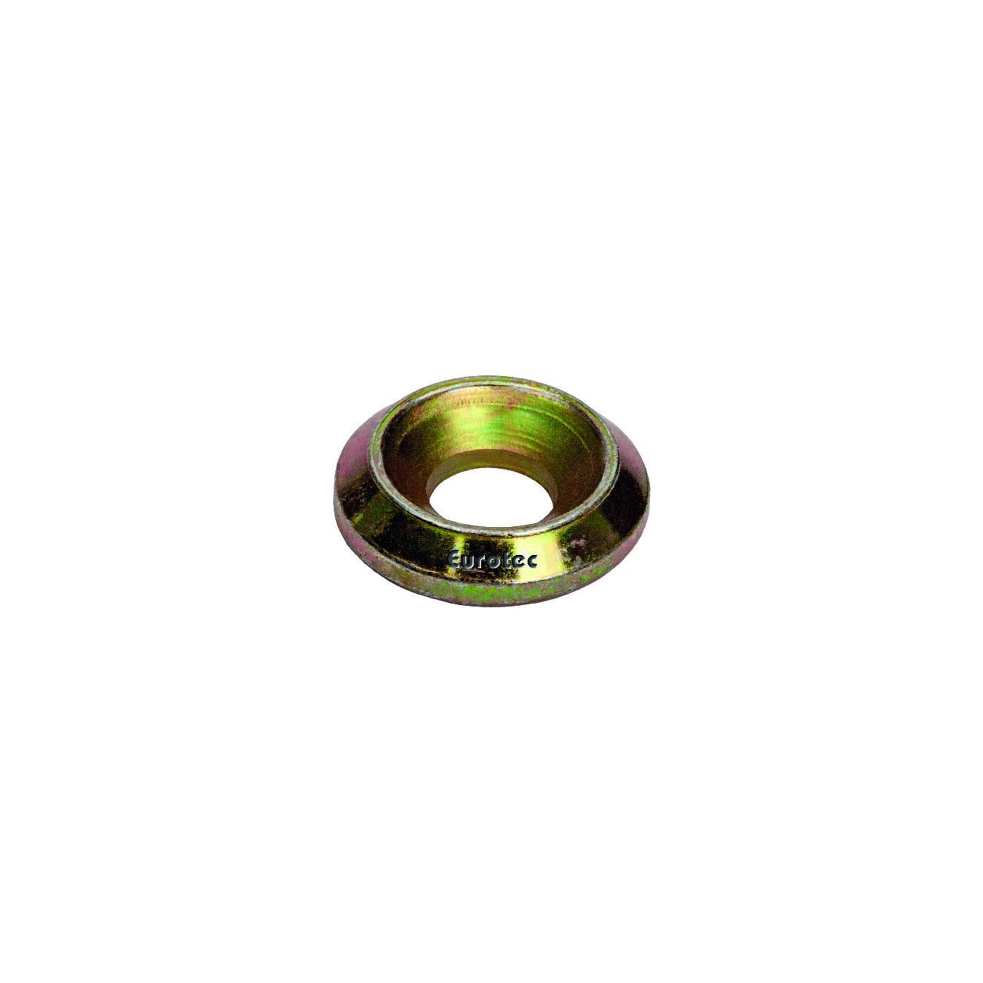 Eurotec Rosette Senkscheibe gelb, Durchmesser 8,0