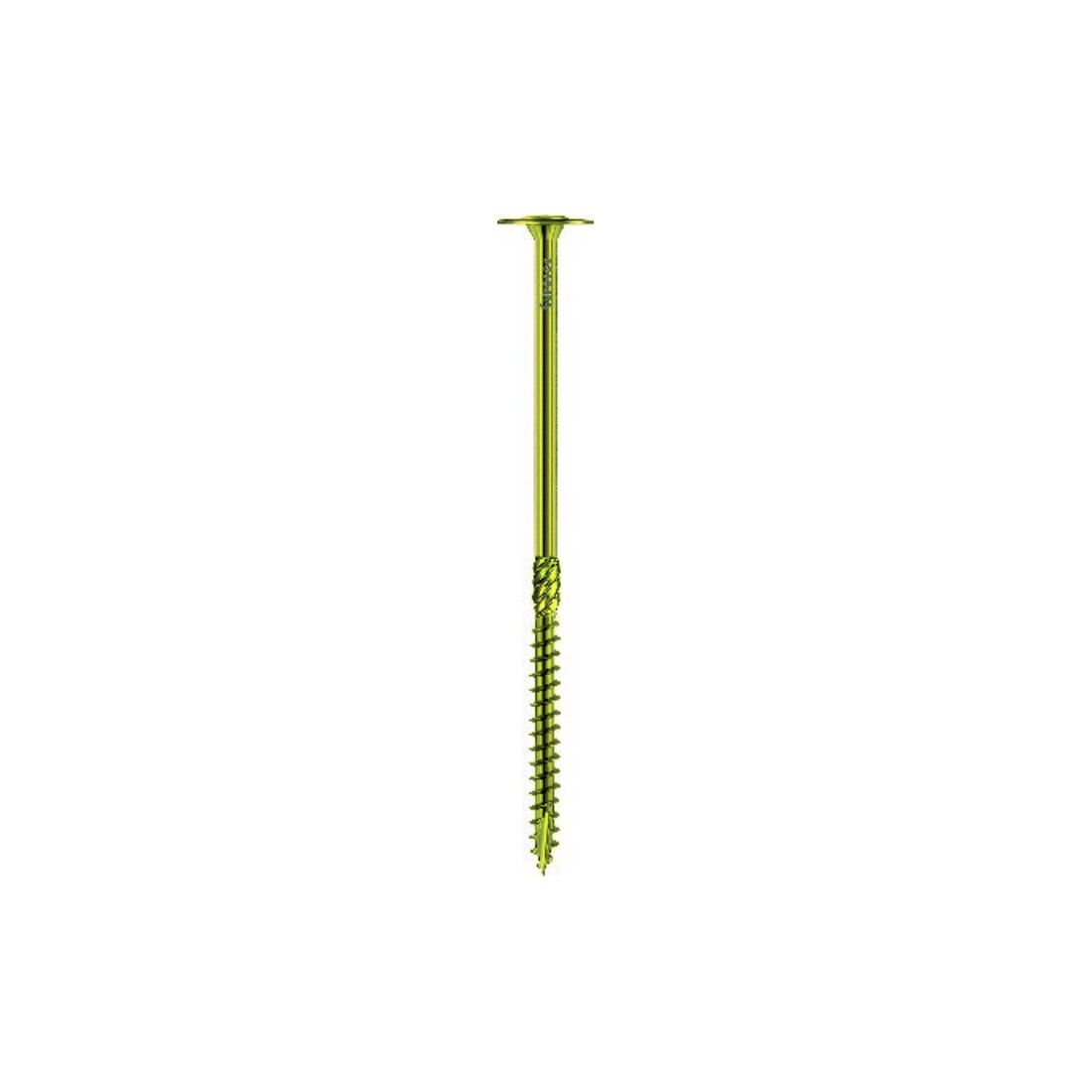 Eurotec Vis à bois Paneltwistec tête disque jaune 8x280mm T40