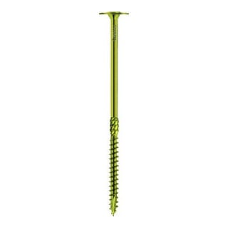 Eurotec Vis à bois Paneltwistec tête disque jaune 8x340mm T40
