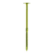 Eurotec Vis à bois Paneltwistec tête disque jaune 8x340mm T40