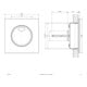EVN Applique encastrée murale P-LED 3000K IP54 700mA