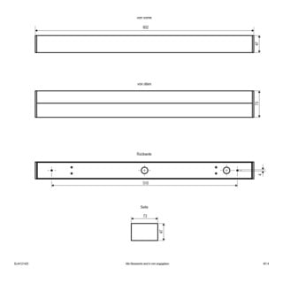 EVN Applique LED SL44121425 IP44