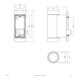 EVN Applique murale 2 lampes anthracite IP54 GU10 220-240V 637216N