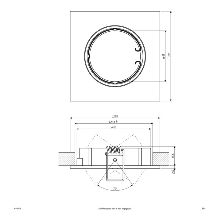 EVN EB-Leuchte 12V 50W GX5,3 chrom satiniert