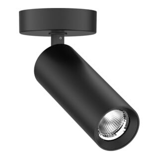 EVN LED-Anbauleuchte CS150925 schwarz 10W-15W einstellbar