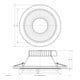 EVN LED-Deckeneuchte CCT Switch ML DSR54200125