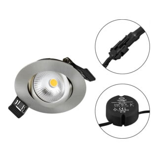 EVN LED Einbauleuchte S061302 230V 830 dimmbar