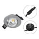 EVN LED Spot encastré S061502 230V 830 dimmable chrome mat