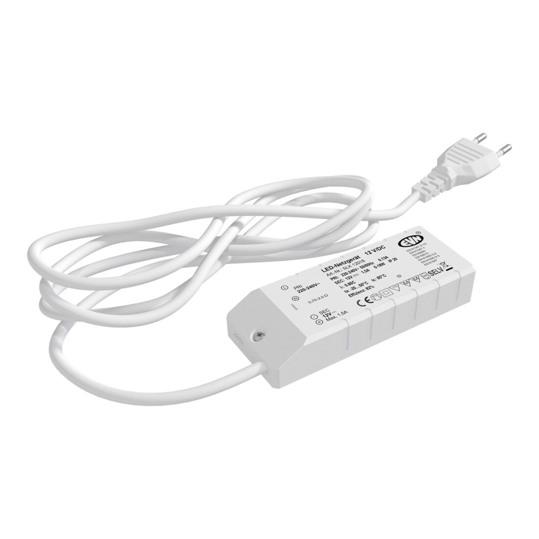 EVN Lichttechnik Alimentation LED 12VDC 1-18 Watt SLK 120 18
