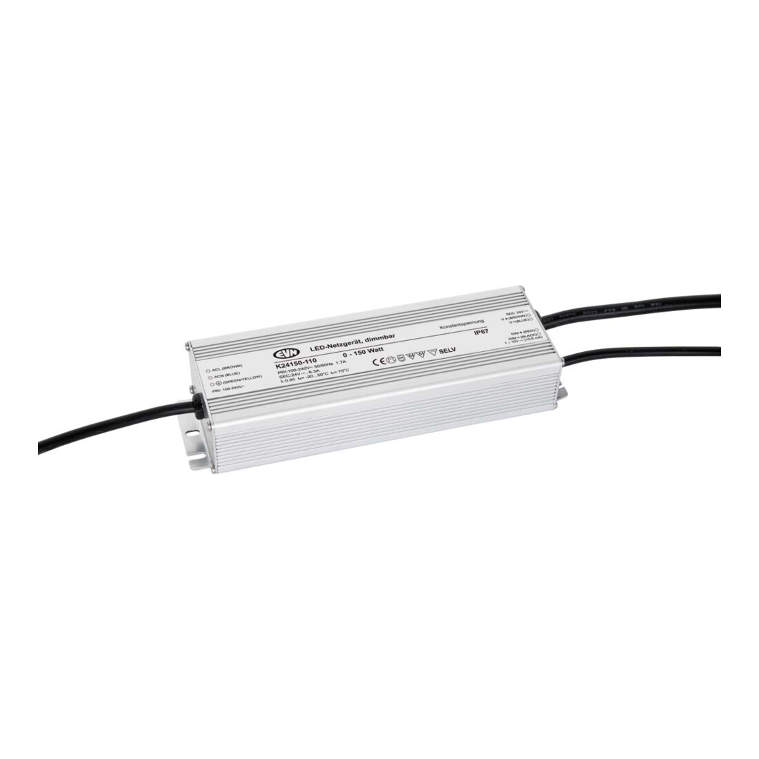 EVN Lichttechnik Alimentation LED 24VCC 0-150W dim K 24150-110