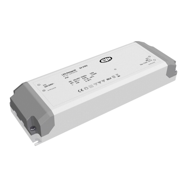 EVN Lichttechnik Alimentation LED 24VDC 0,1-150W, IP20 SLK24150