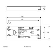EVN Lichttechnik Alimentation LED 350mA 0,7-20W IP20 PLK203520-4