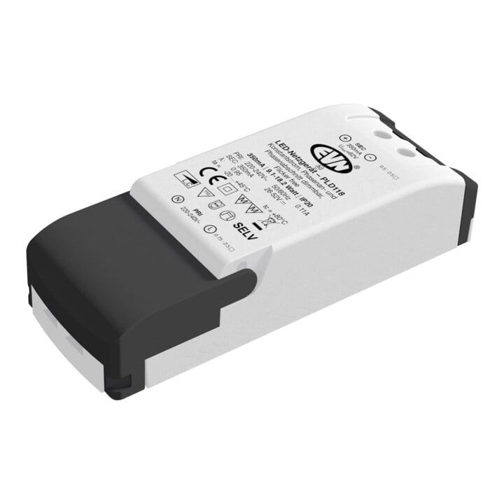 EVN Lichttechnik Alimentation LED 350mA 9,2-18,2W PLD 118