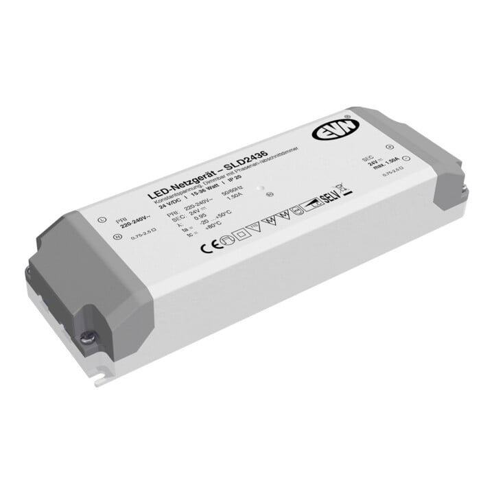 EVN Lichttechnik Alimentation LED NG24VDC15-36W IP20 SLD2436